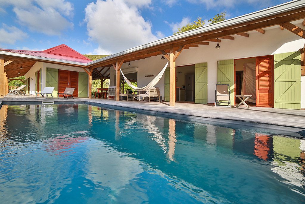 Belle villa piscine Marie Galante, Jacaranda- Location Villa à Marie Galante