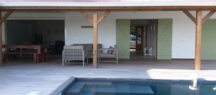 Belle villa piscine Marie Galante, Jacaranda- Location Villa à Marie Galante