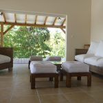 Intérieur confortable de la villa Coccoloba - Location Villa à Marie Galante